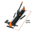 Cortador azulejo 35" (90 cm) gran formato c/maletín, Expert