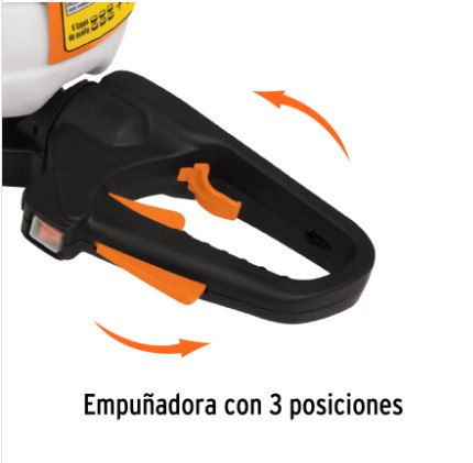 OS-26X
Cortasetos con motor a gasolina 26 cc, profesional, Truper