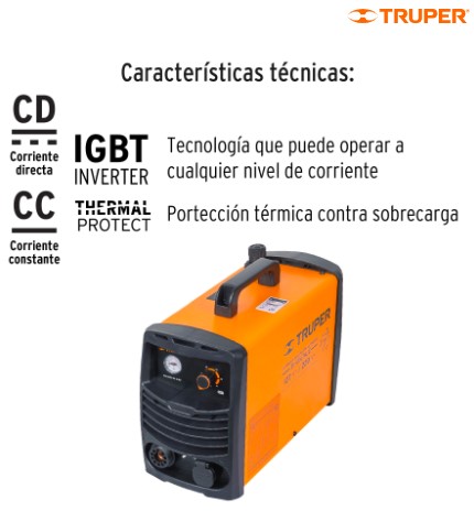 COPLA-40
Cortadora de plasma de 40 A, Truper