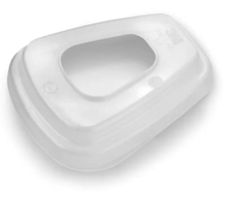 Caja con 20 Retenedores adaptadores para prefiltro. Modelo 501. Marca 3M.