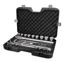 JD-3/4X24P Juego de 23 herramientas cuadro 3/4" std para mecánico