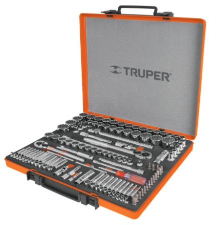 [13975] JD-135MP
Juego 135 herramientas 1/4", 3/8" y 1/2" std y mm p/mecánico