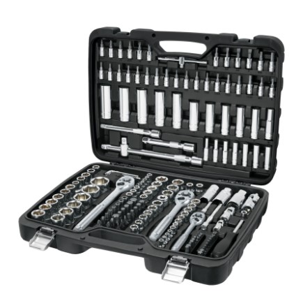 [102412] JD-172P
Juego de 172 herramientas 1/4", 3/8" y 1/2" std p/mecánico