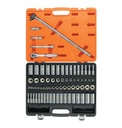 JD-3/8X73MP
Juego de 73 herramientas cuadro 3/8" std y mm para mecánico