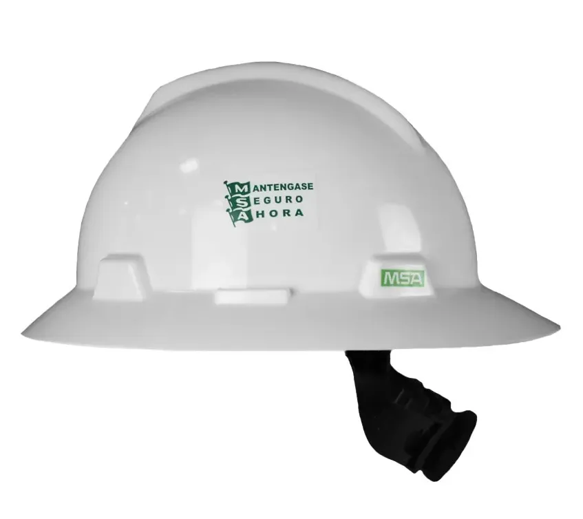 Casco VGARD ala ancha blanco MSA