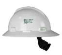 Casco de seguridad ala ancha color blanco. Modelo Vgard M2303541F, marca MSA.