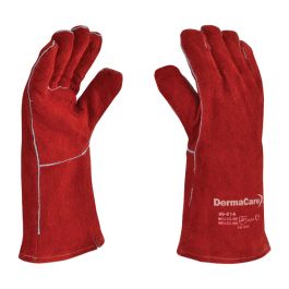 [99-814-T10] Guantes soldador con hilo de Kevlar Dermacare.