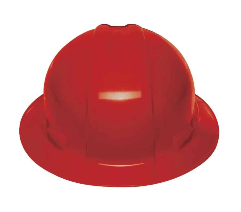 CAS-RX Casco de seguridad ala ancha color rojo. Modelo 10573, marca Truper.