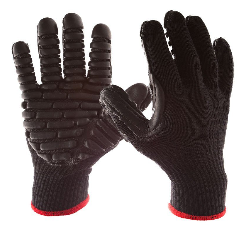 Guantes antivibración Blackmaxx. Modelo 4731 TM, marca Impacto.