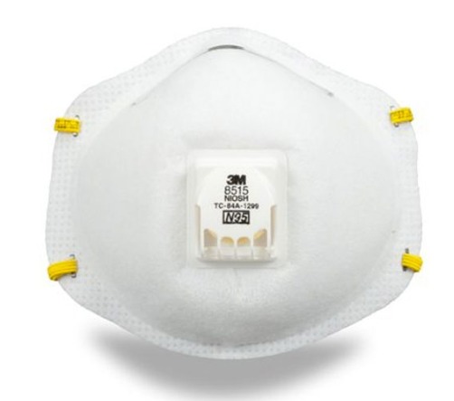 [8515-PAQ] Respirador para Partículas de Soldadura 3M, Caja de 10 pzas.